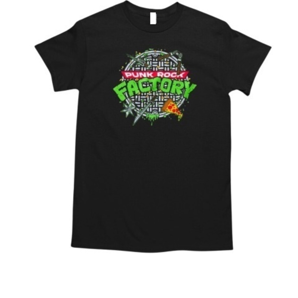 Punk Rock Factory Cowabunga Dude Graphic Fan T-Shirt